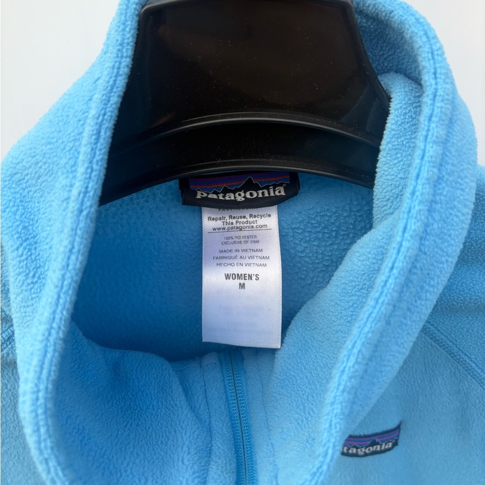 Patagonia Blue W's Micro D® Jacket Fleece - Picture 2 of 6